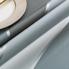 Waterproof Polyester Tablecloth Rectangle Style Table Cloth for Picnic or Party