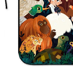 Cartoon Animal Apron Waterproof Household Cleaning Apron