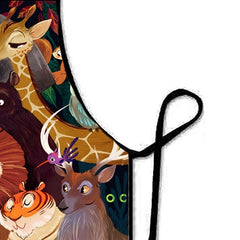 Cartoon Animal Apron Waterproof Household Cleaning Apron