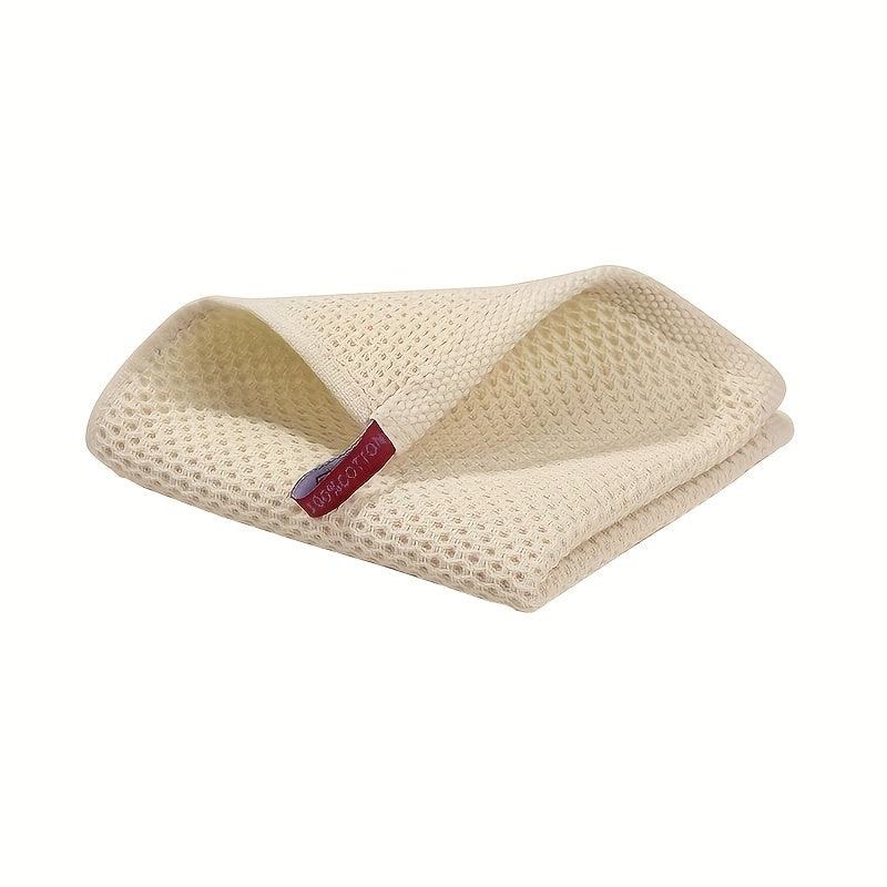 6pcs Cotton Dish Towels Ultra Soft Absorbent Quick Drying Dark Grey