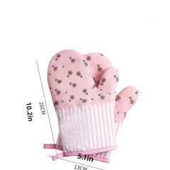 High Temp Resistant Gloves for Kitchen & Microwave, Anti Scald & Heat Insulation