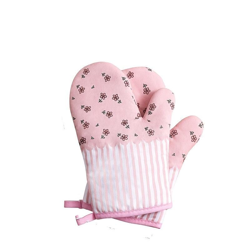 High Temp Resistant Gloves for Kitchen & Microwave, Anti Scald & Heat Insulation