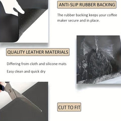 Coffee Machine Drying Mat Soft Rubber Drain Pad