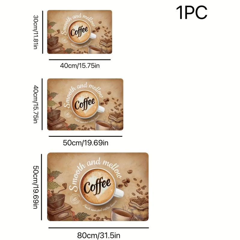 Coffee Machine Drying Mat Soft Rubber Drain Pad