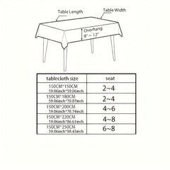 Polyester Table Runner Cashmere Leaves Jacquard Embroidered Style Table Cover