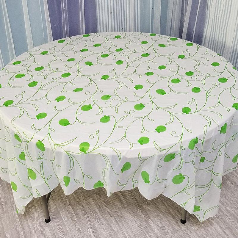 1pc Disposable Tablecloth Plastic Tablecloth Wedding Banquet Hotel Restaurant