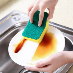 10 Pack Sponge Wipe Kitchen Cleaning Scrub Set