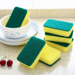 10 Pack Sponge Wipe Kitchen Cleaning Scrub Set