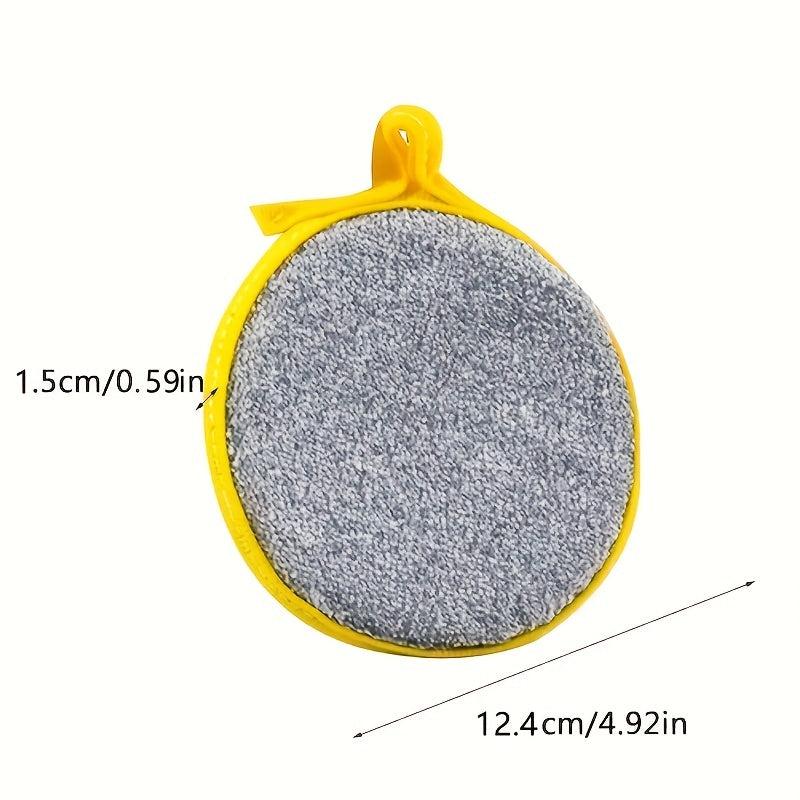 5pcs Double sided Dishwashing Sponge Pot And Bowl Cleaning Cloth