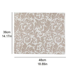Absorbent Dish Drying Mat for Kitchen Counter 14x17in