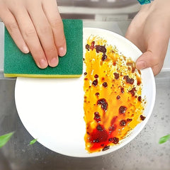 10pcs Double Sided Cleaning Sponge Nano Decontamination Environmental Protection