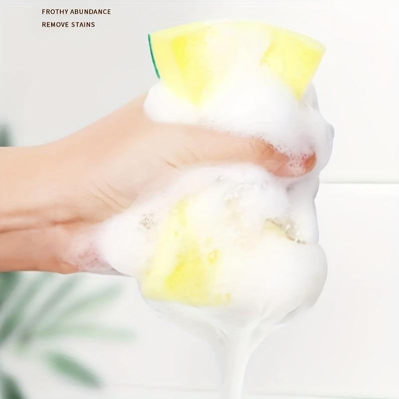 10pcs Double Sided Cleaning Sponge Nano Decontamination Environmental Protection