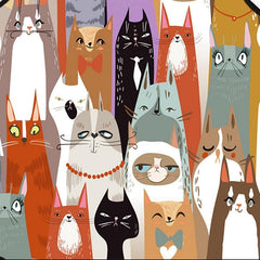 Cartoon Cat Apron Waterproof & Easy to Clean