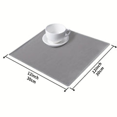 12pcs Microfiber Dish Cloths Absorbent Towel Kitchen Cleaning Rags Scouring Pads