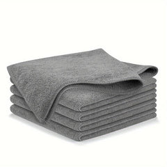12pcs Microfiber Dish Cloths Absorbent Towel Kitchen Cleaning Rags Scouring Pads