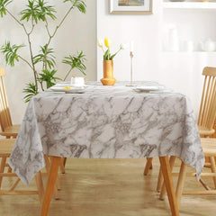 Waterproof Marble Pattern PVC Tablecloth