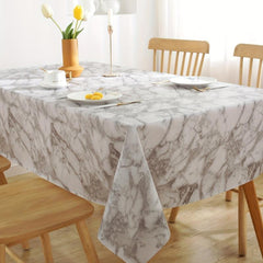 Waterproof Marble Pattern PVC Tablecloth