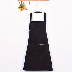 Waterproof Bib Apron Adjustable Kitchen Cooking Aprons