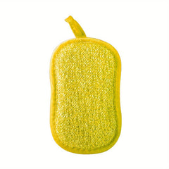 4pcs Oval Dish Cloth Purpose Scrub Sponges Microfiber Sponge