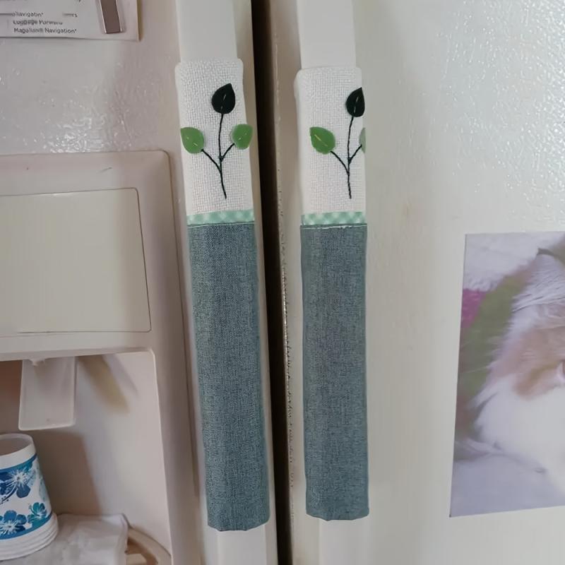 2pcs Handle Cover for Refrigerator Double Doors