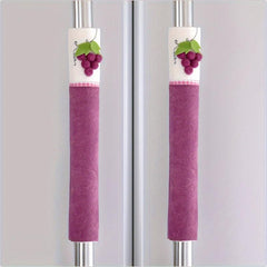 2pcs Handle Cover for Refrigerator Double Doors