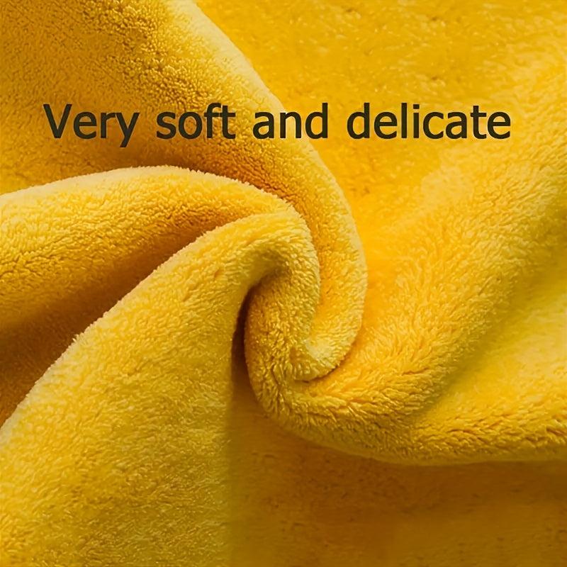 3pcs Dish Towel Car Wash Special Towel No Shedding Absorbent