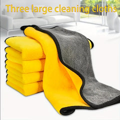 3pcs Dish Towel Car Wash Special Towel No Shedding Absorbent