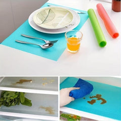 4pcs Refrigerator Mats Waterproof Drawer Table Placemats