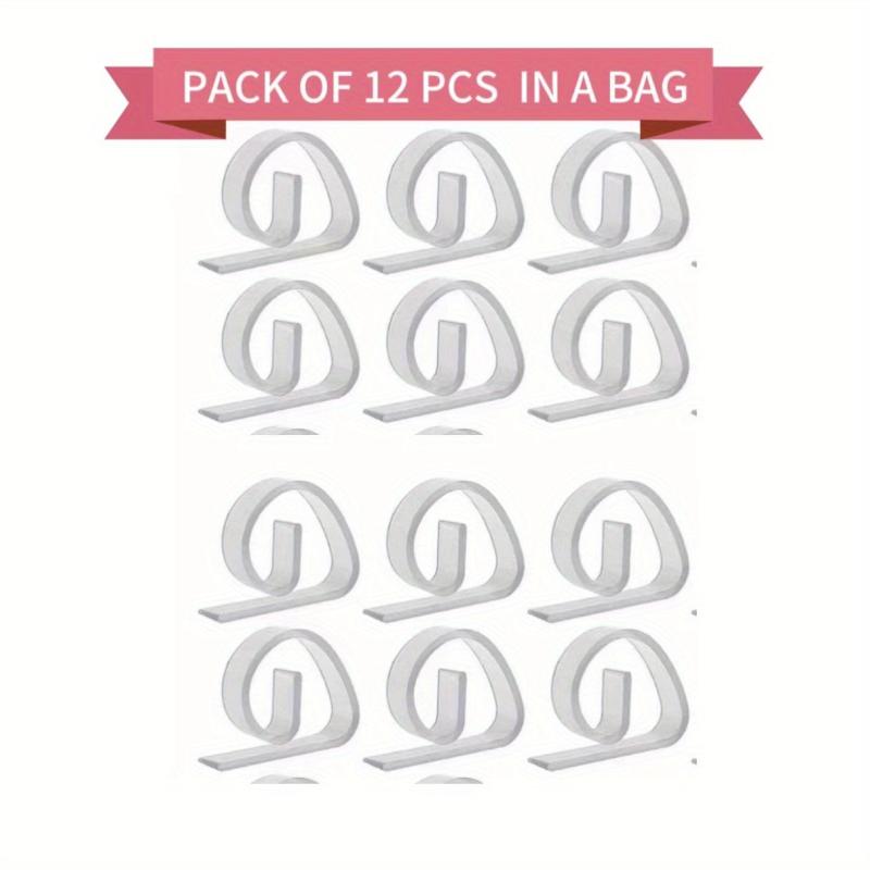 Stainless Steel Tablecloth Clips 24pcs Triangular Outdoor Camping Party Non-slip