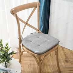 1pc Dining Chair Cushion Sponge Filled Soft Thickened