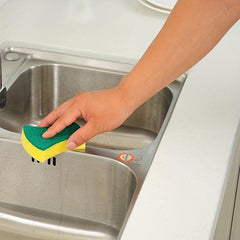 5pcs Dish Cloths Sponge Double Sided Brush Scrubbing Magic Sponge