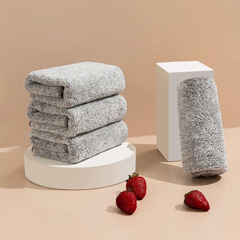 5pcs Soft Microfiber Cleaning Rags for All Surfaces