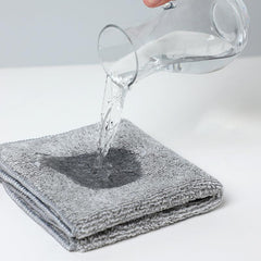 5pcs Soft Microfiber Cleaning Rags for All Surfaces