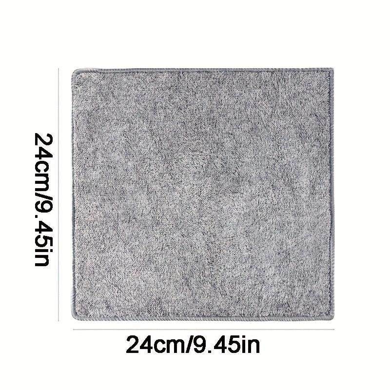 5pcs Soft Microfiber Cleaning Rags for All Surfaces