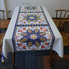 Waterproof PVC Tablecloth Rectangle Dining Table Cover