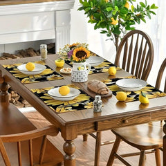 Watercolor Embroidered Flower Set Sunflower Lavender Daisy Print