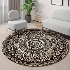 Pastoral Floral Pattern Floor Mat Non slip Moisture proof And Dirt resistant