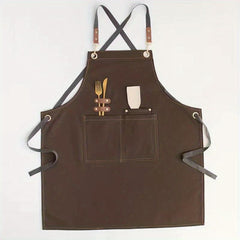 Anti Denim Canvas Apron for Kitchen Cooking Men Women