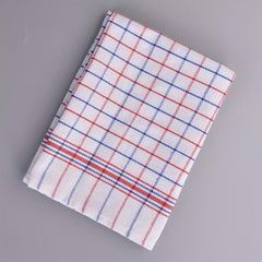 2pcs Solid Coral Orange Cotton Linen Napkins for Dining Room Decor