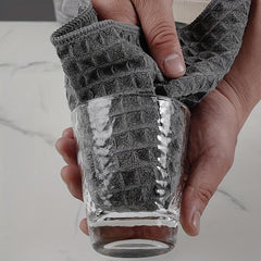3pcs Waffle Rag Kitchen Dishwashing Cloth - Cleaning Supplies