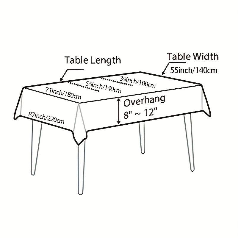 Romantic Lace Table Cloth for Kitchen Wedding Party Decoration