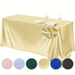 Modern Western Square Tablecloth Polyester Dining Cover