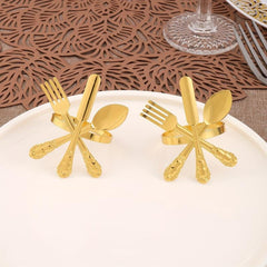 6pcs Farmhouse Metal Napkin Buckle for Wedding Table Decor