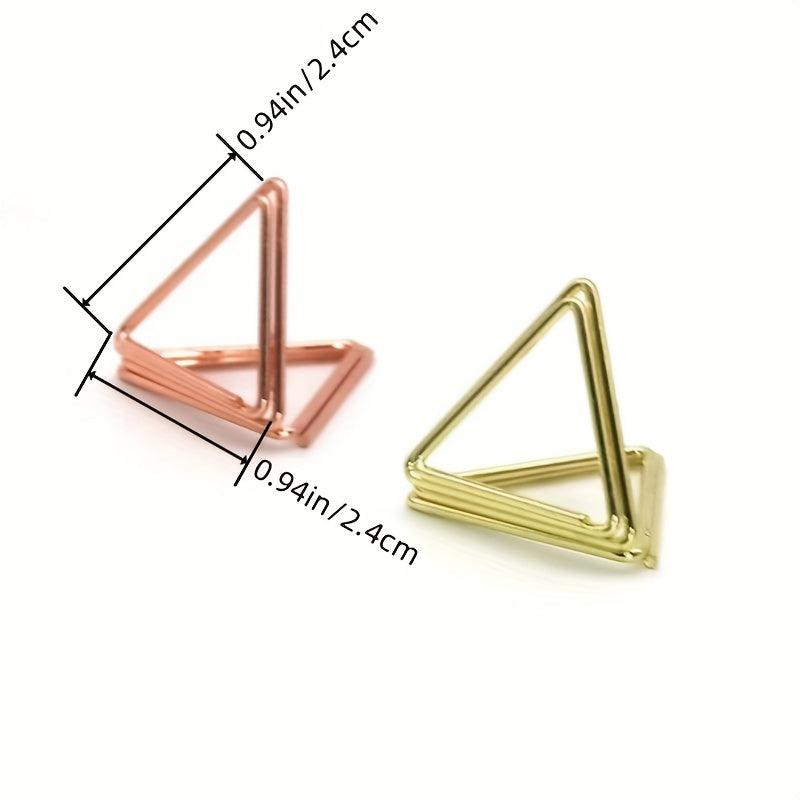 5pcs Stainless Steel Place Card Holder for Banquet Wedding