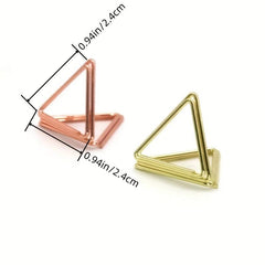 5pcs Stainless Steel Place Card Holder for Banquet Wedding