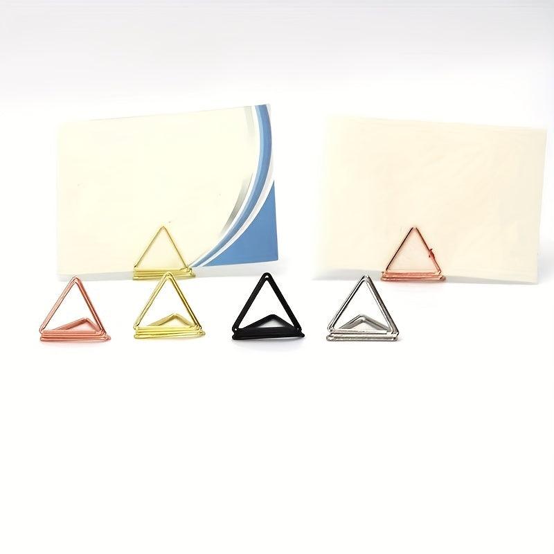 5pcs Stainless Steel Place Card Holder for Banquet Wedding