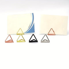 5pcs Stainless Steel Place Card Holder for Banquet Wedding