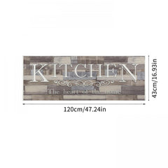 Kitchen Rug 1pc Non Slip Stain Resistant Waterproof