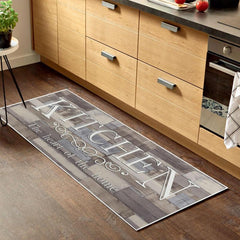 Kitchen Rug 1pc Non Slip Stain Resistant Waterproof