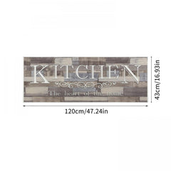 Kitchen Rug 1pc Non Slip Stain Resistant Waterproof